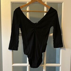 Maje Long Sleeve Bodysuit
